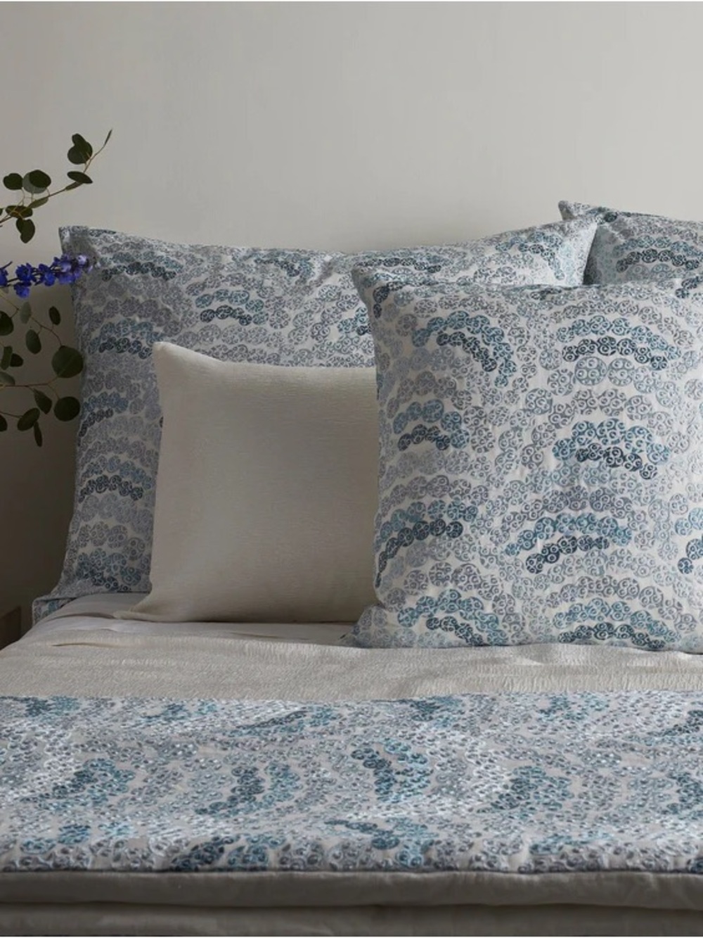 Nazar euro pillow sham by Ann Gish x metropolitan museum of art